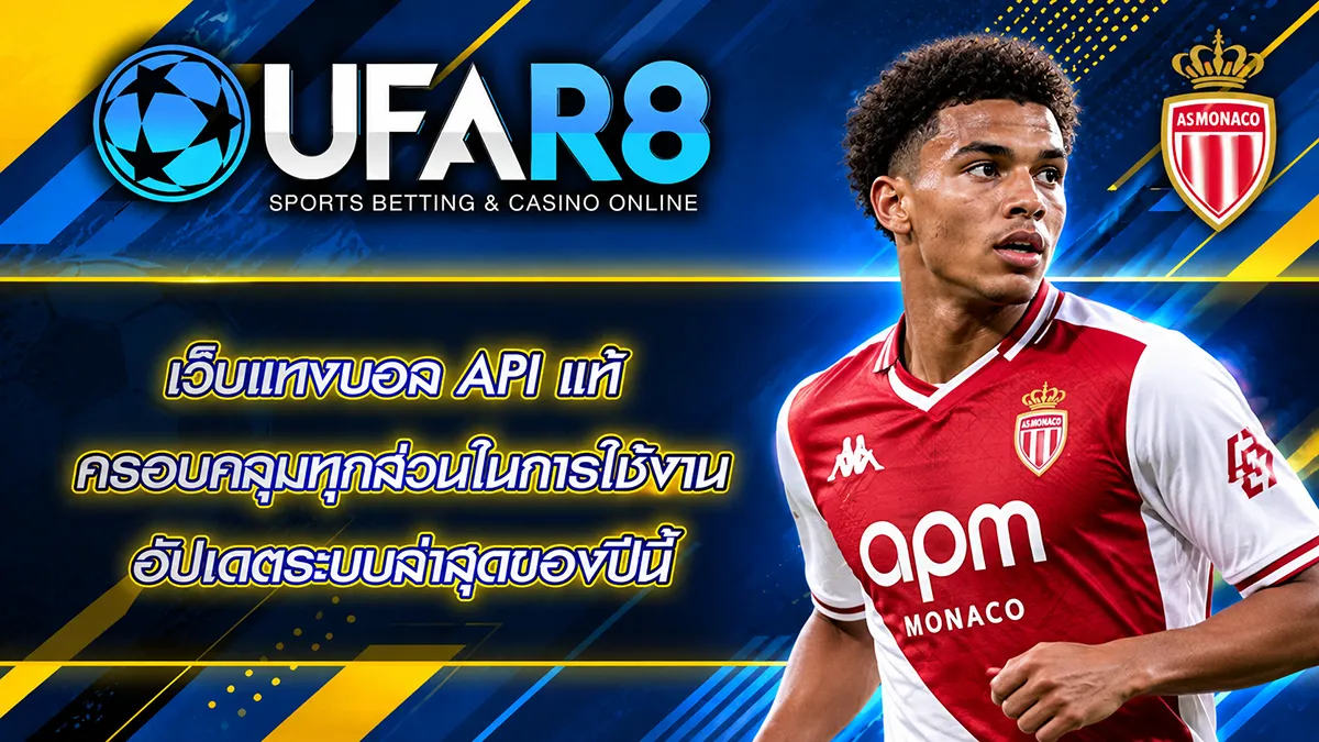 เว็บแทงบอล API แท้